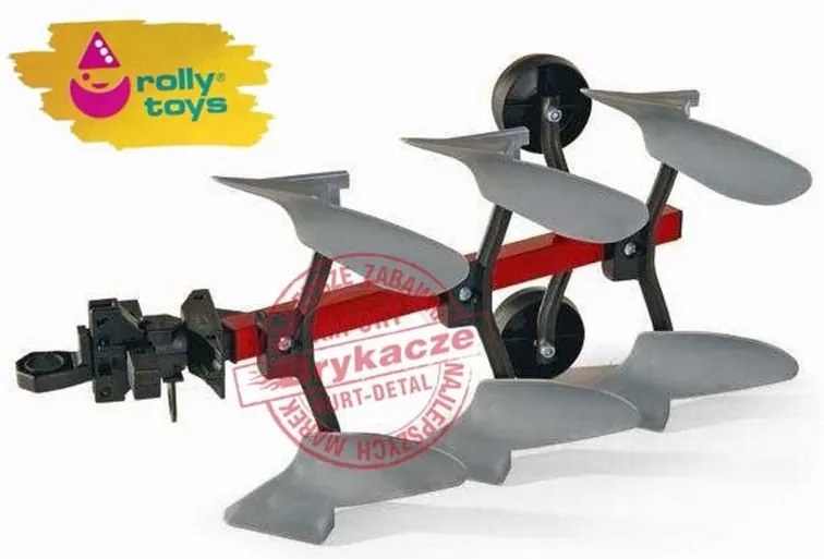Rolly toys pług wieloskibowy niemeyer