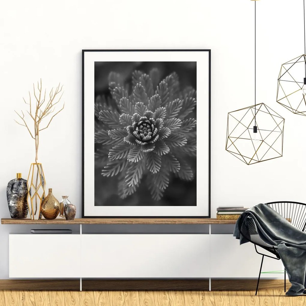 Plakat - Conifer Grey (A4)
