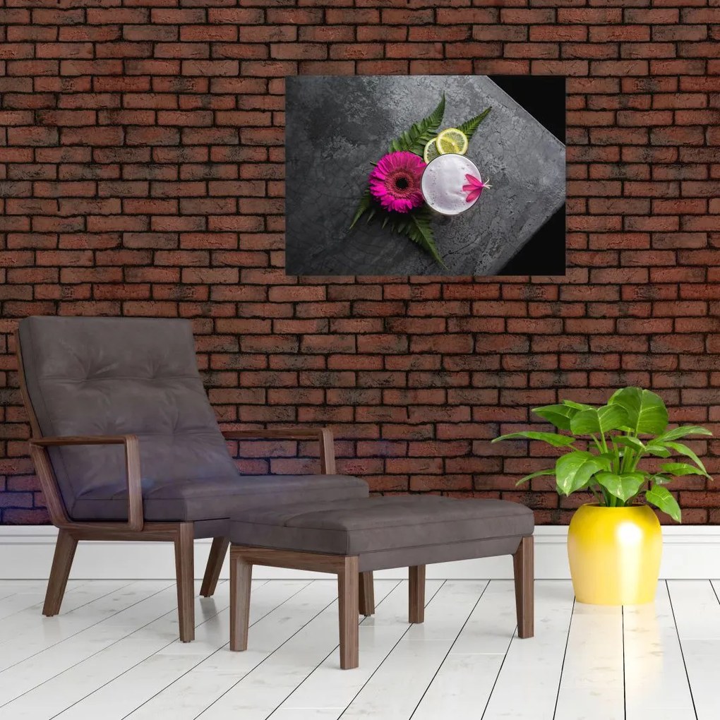 Obraz na szkle  - Noc w Bangkoku (70x50 cm)