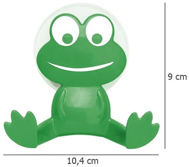 Uniwersalny haczyk FROG na przyssawkę, wieszak, WENKO