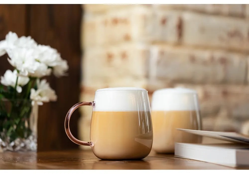 Kubki do cappuccino zestaw 2 szt. 400 ml Bolla – Vialli Design
