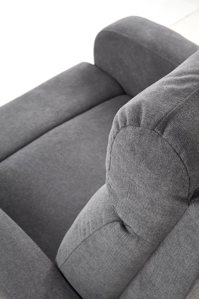 Tapicerowany fotel wypoczynkowy z funkcją rozkładania Oslo 1S