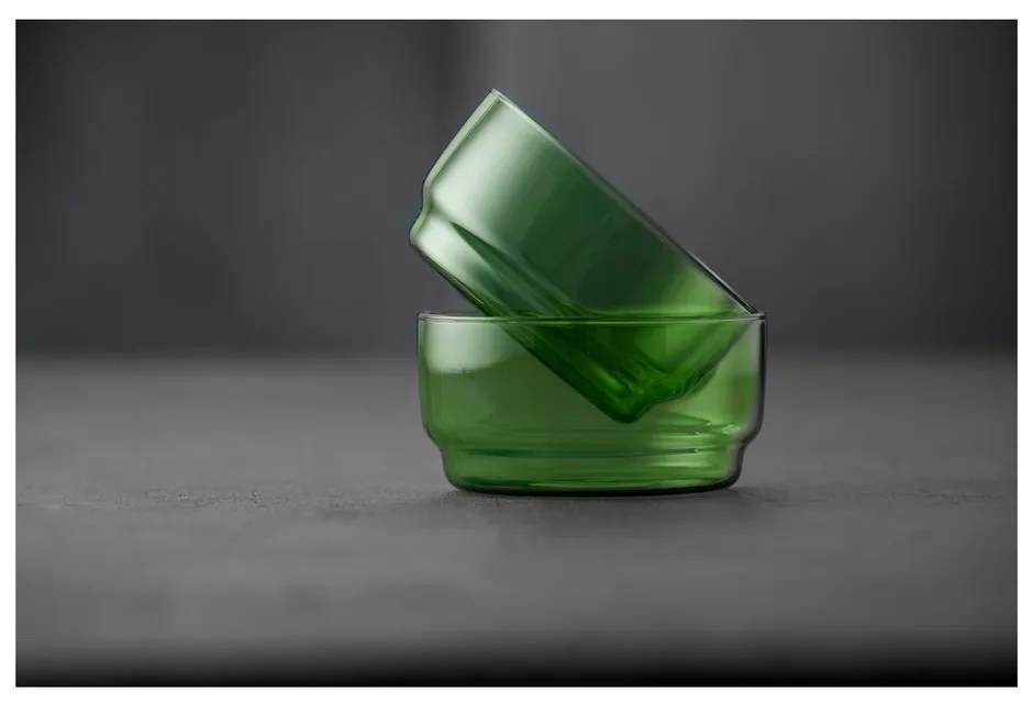 Zielone szklane miski zestaw 2 szt. 500 ml Torino – Lyngby Glas