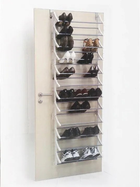 Wieszak na buty, organizer zawieszany na drzwi, 183 x 63 x 20 cm