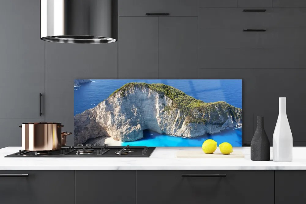 Panel Kuchenny Skaliste Wybrzeże Oceanu