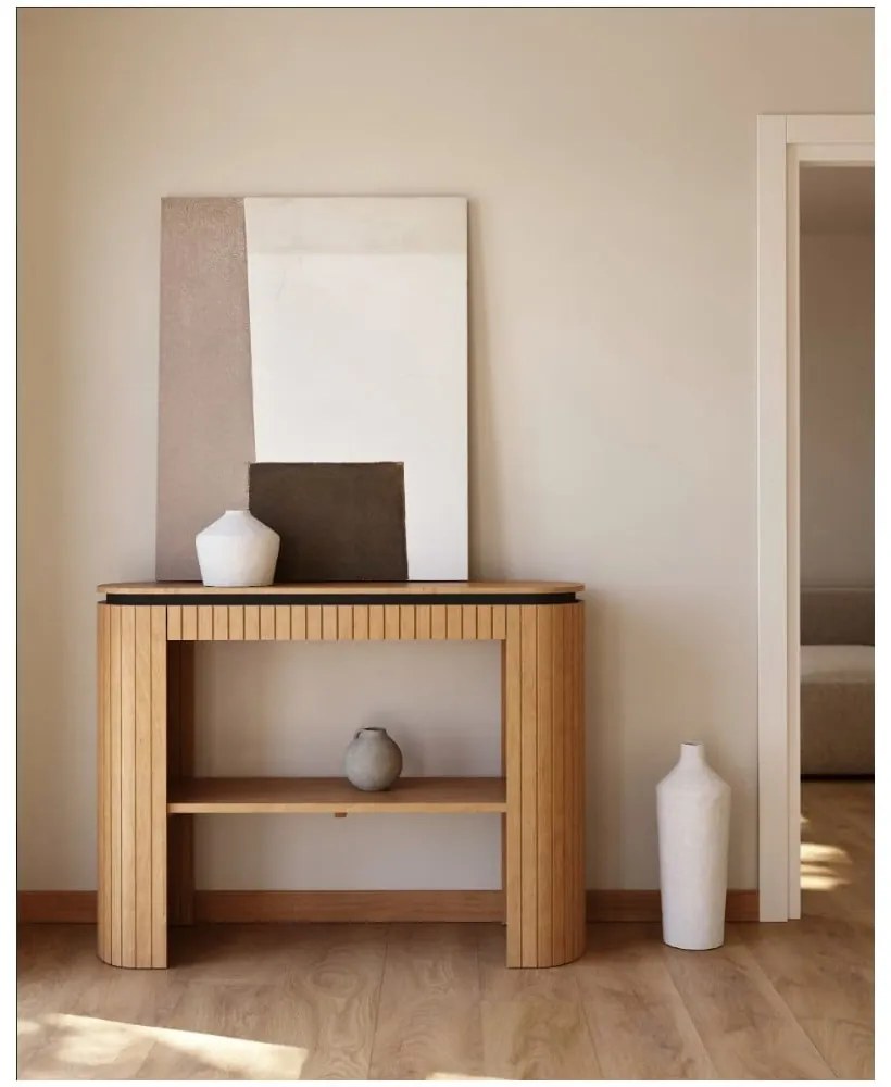 Konsola z drewna mango 120x35 cm Licia − Kave Home