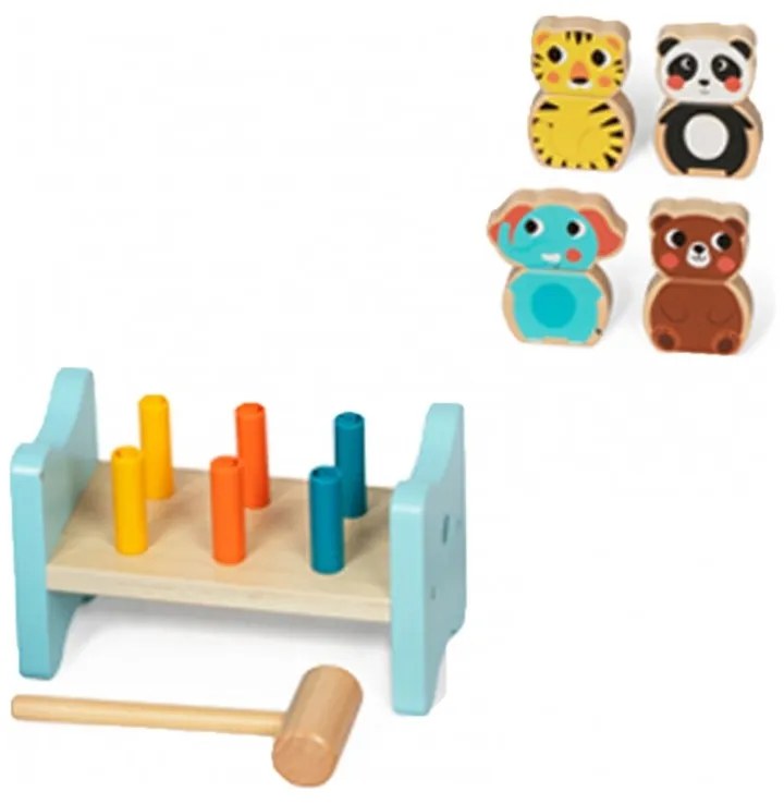 Tooky toy box pudełko xxl montessori edukacyjne 7w1 sensoryczne 19-21 mies.