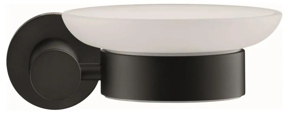 Duravit 99184600 - Ścienna mydelniczka D-CODE prawa, czarny mat