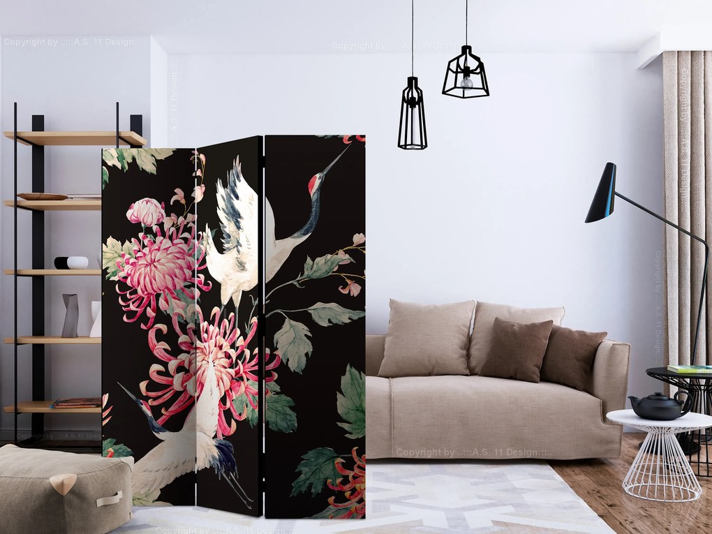 Parawan dwustronny Orient 135x172 cm 3-częściowy wielokolorowy ARTGEIST B