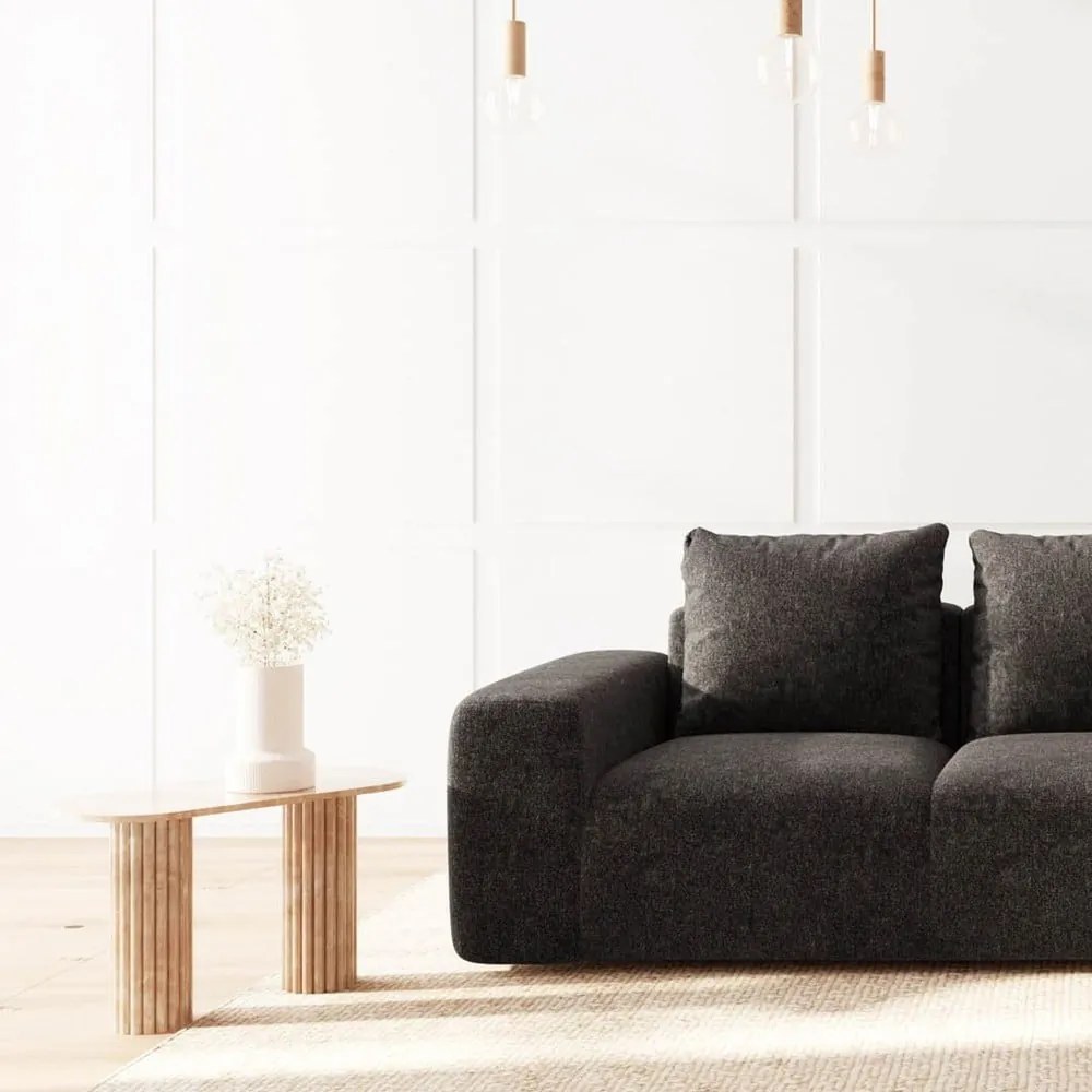 Antracytowa sofa 287 cm Monce – Rodier