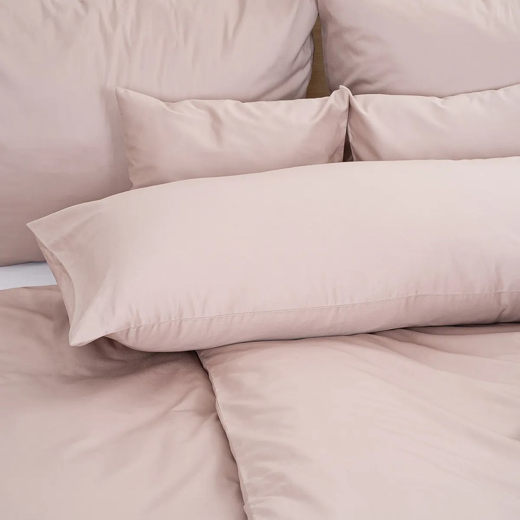 4Home Poszewka satynowa na poduszkę Cappuccino, 50 x 150 cm