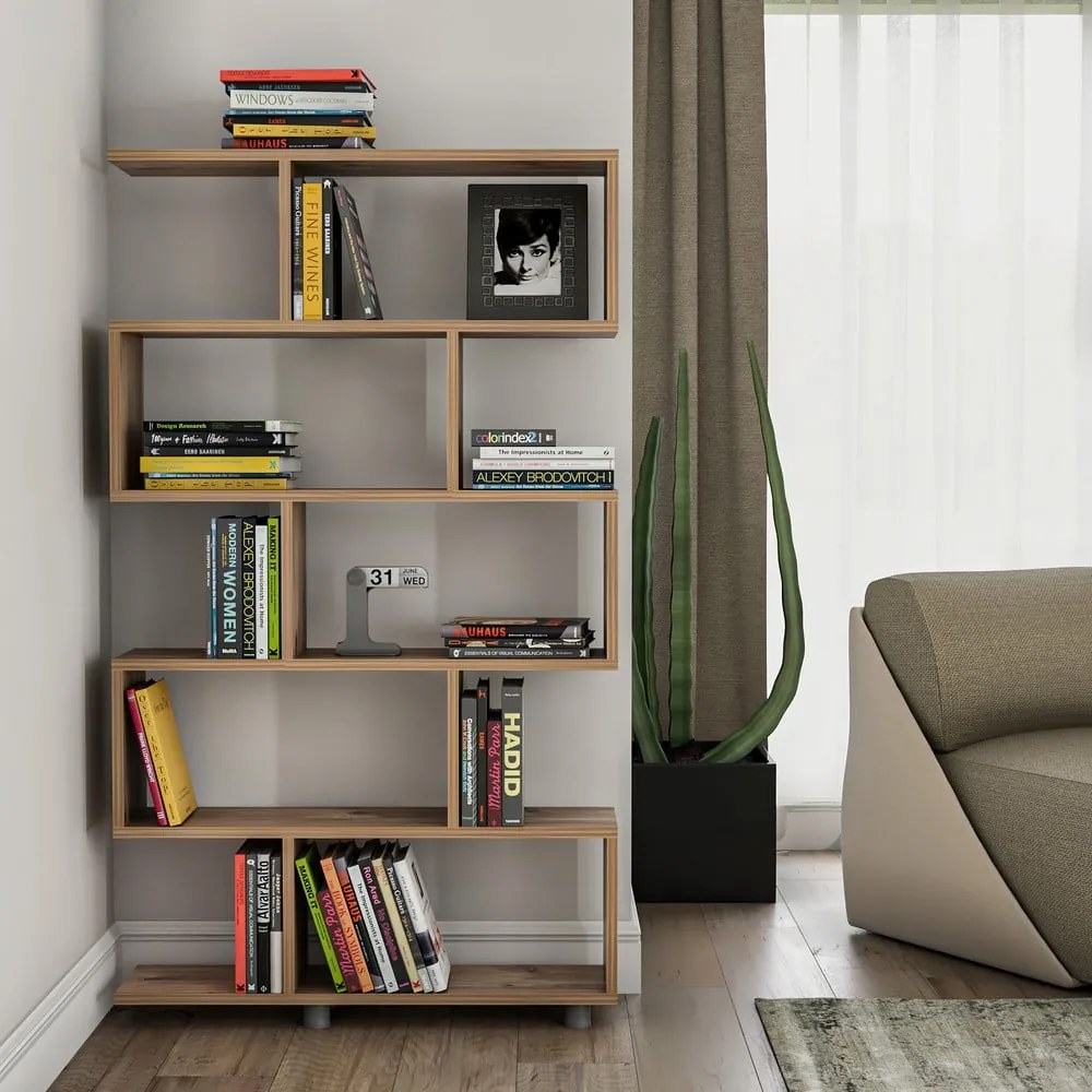 Regał w dekorze sosny 90x156 cm Elif – Kalune Design