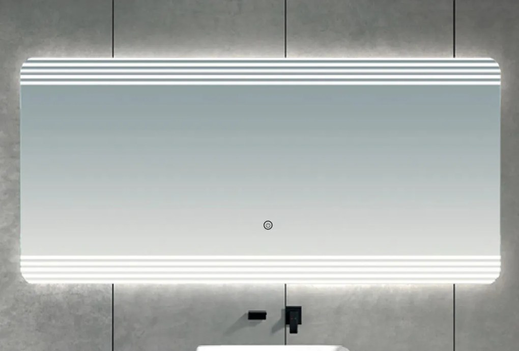 Brilagi - LED lustro łazienkowe MELZO LED/30W/230V 60x90 cm IP44 CRI 90 ściemnialne + CCT