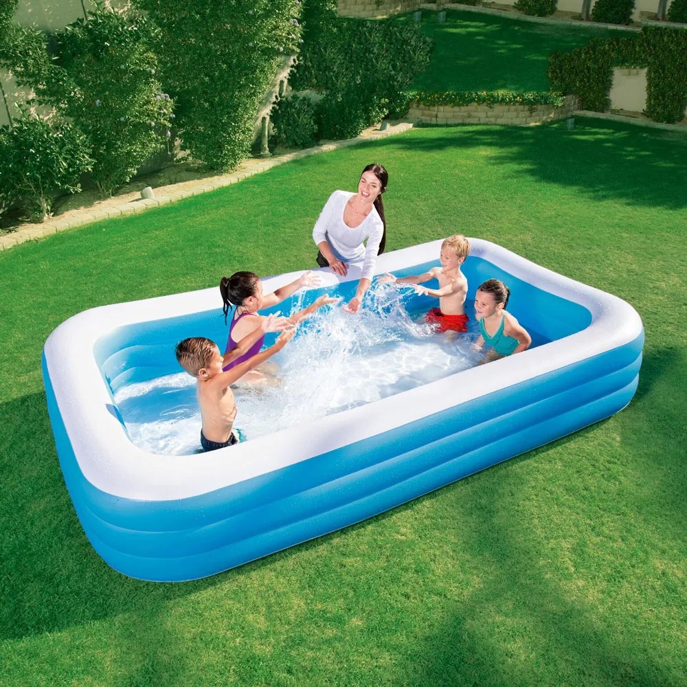 Basen dmuchany Deluxe Blue 305 x 183 x 56 cm 1161 l BESTWAY