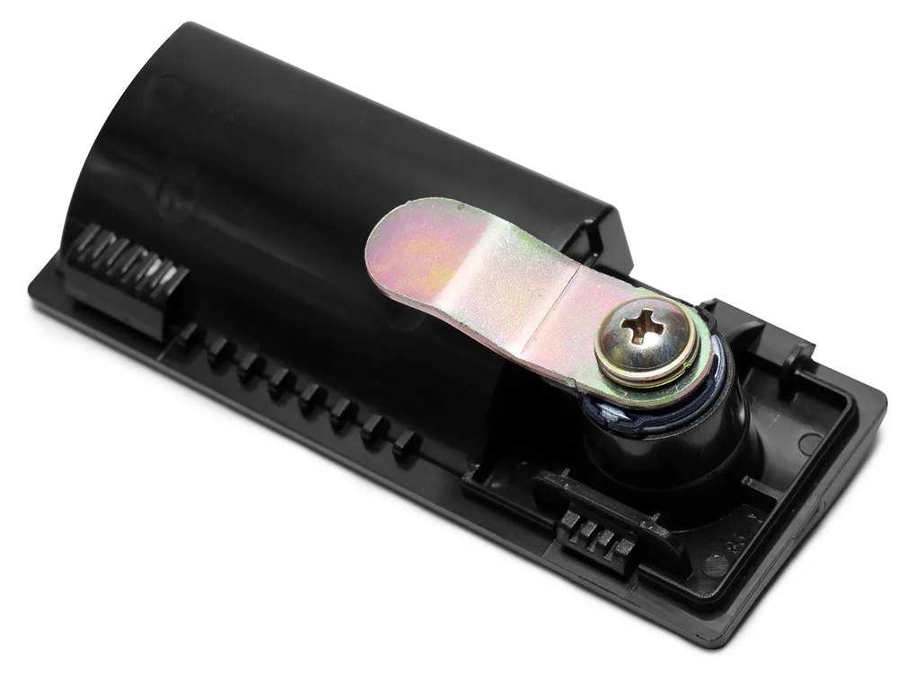 Zamek do szafy metalowej skrytkowej 110 x 41 mm, czarny