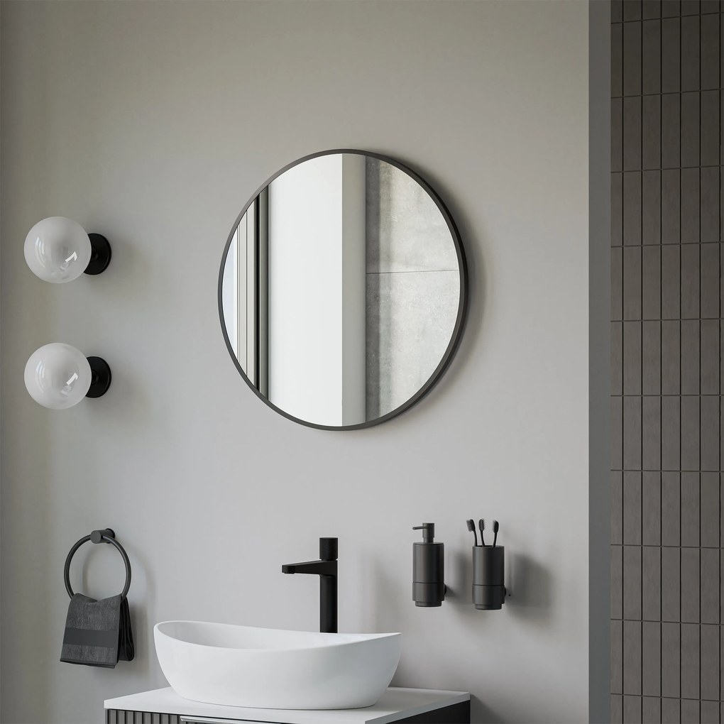 Okrągłe lustro łazienkowe 8232