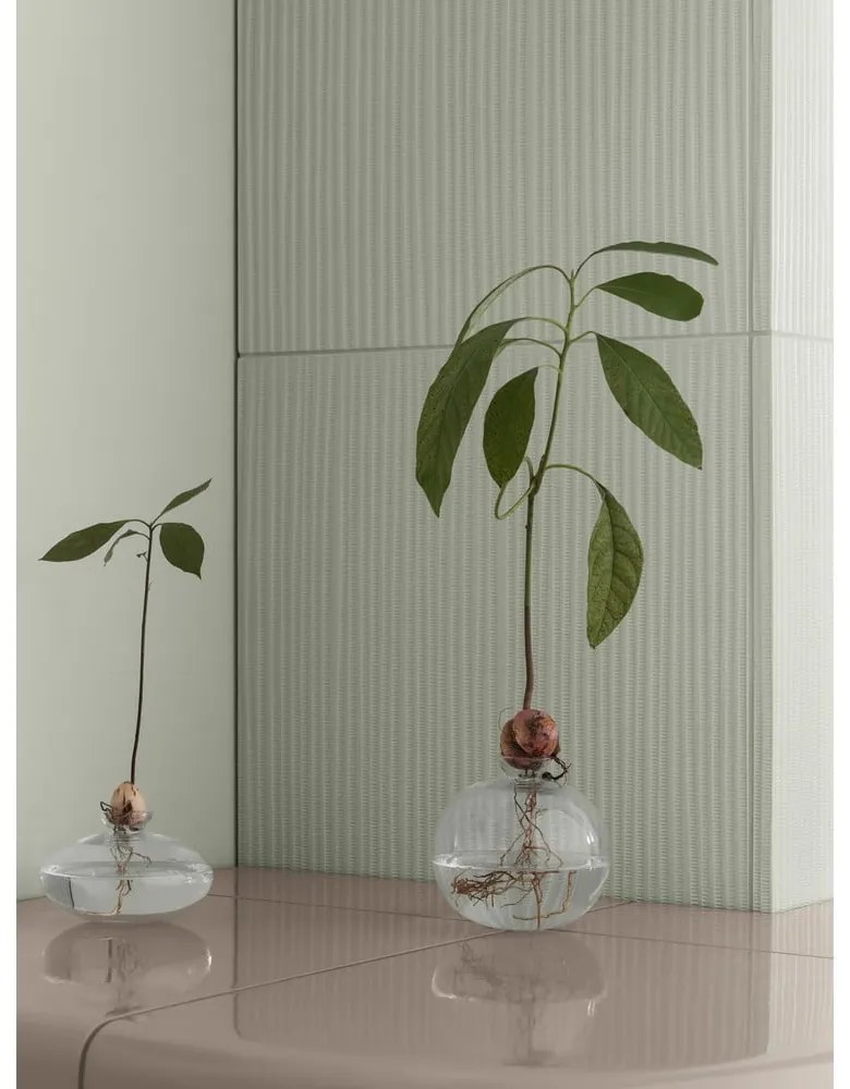 Szklany ręcznie wykonany wazon (wysokość 9 cm) Avo – Blomus