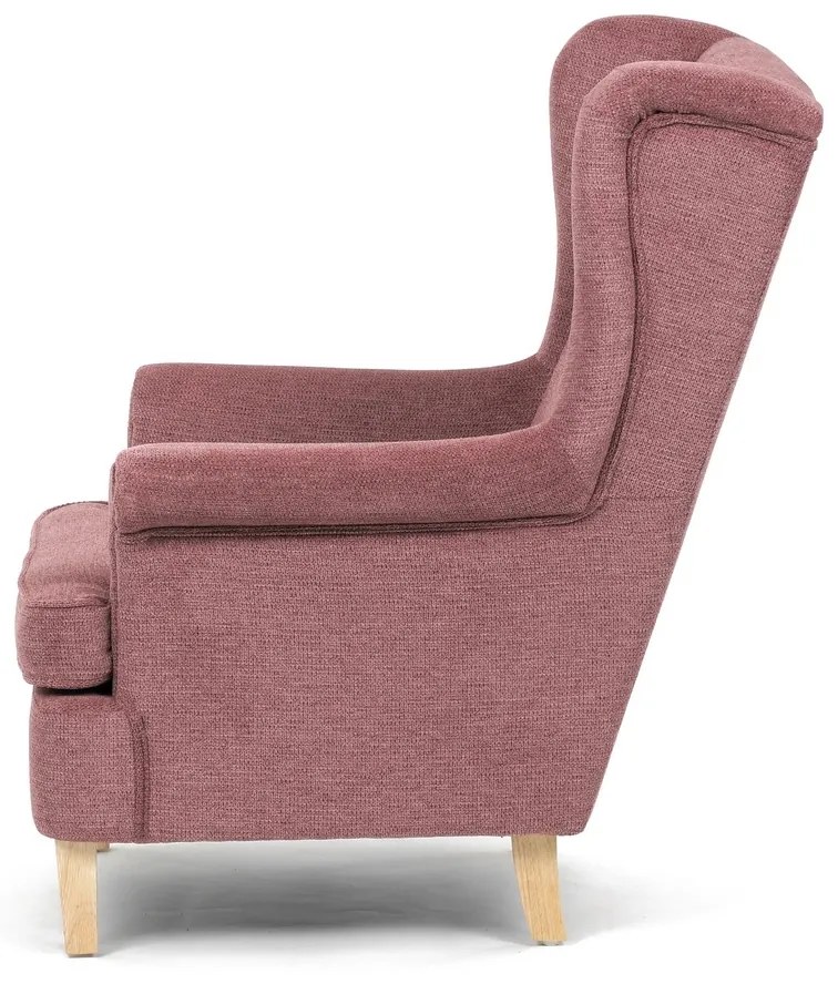 Fotel na uszach PINK2, różowy