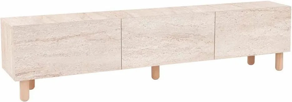 Stolik pod telewizor Alvin Travertine