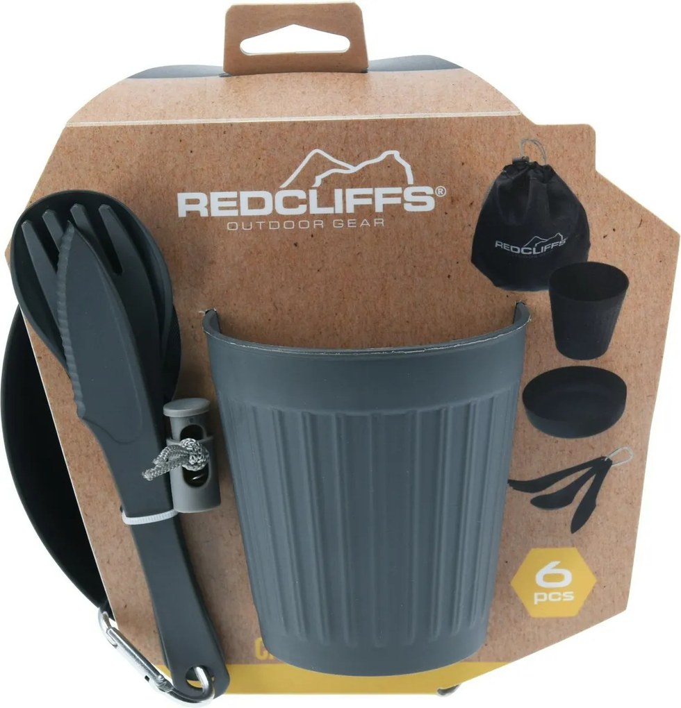 Redcliffs Kempingowy zestaw obiadowy, 6 szt.