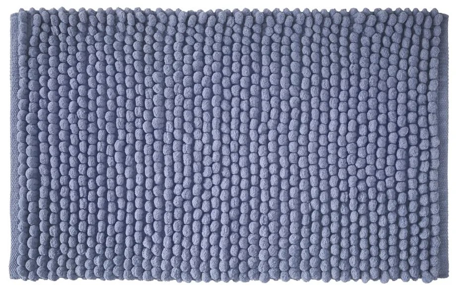 Niebieski dywanik łazienkowy 50x80 cm Aspen Bobble – Bianca