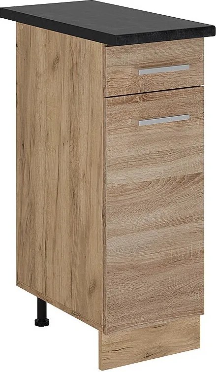 Szafka dolna do kuchni sonoma 30x60x81.6 r-line