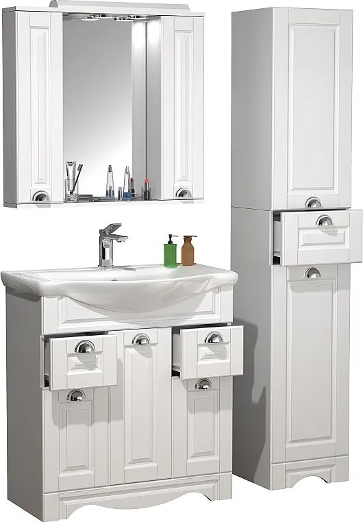 umywalka do mebli łazienkowych Casalo Biały W. 180 x S. 110 x G. 45 cm