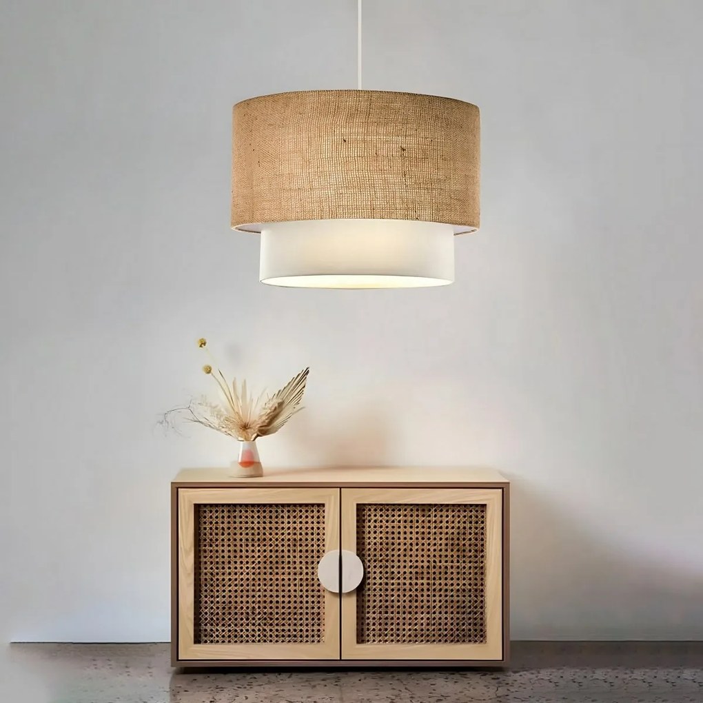 Lampa wisząca AYD-2999v Terra, beżowa