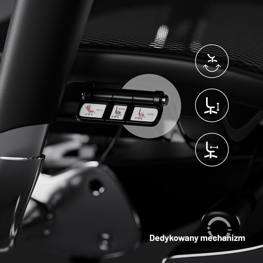 Fotel ergonomiczny Diablo V-Master, czarny