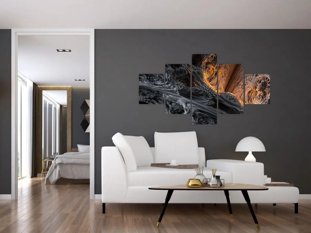 Obraz - Spojrzenie do środka (125x70 cm)