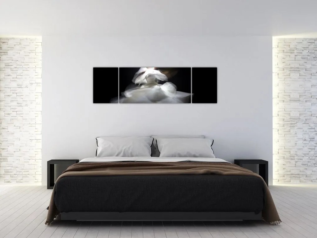 Obraz kwiatu lotosu (170x50 cm)