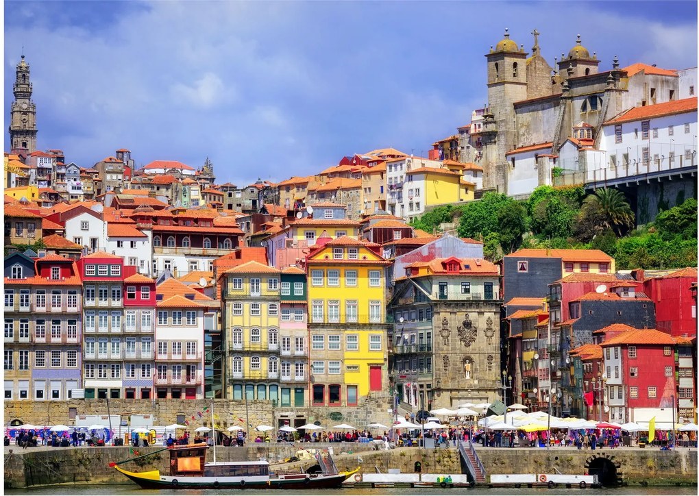 Obraz - Ribeira, Portugalia (70x50 cm)