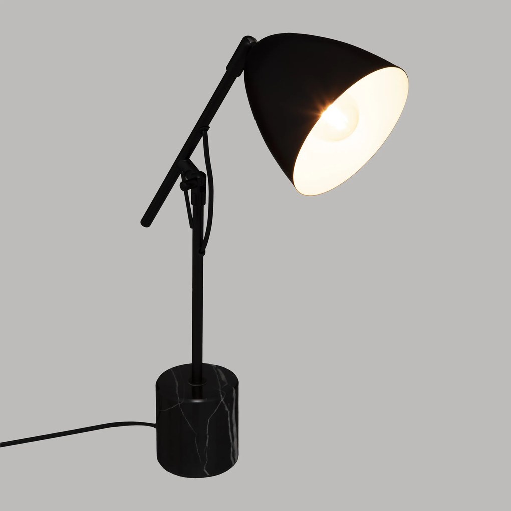 Metalowa lampa stołowa SUBLI, 55 cm