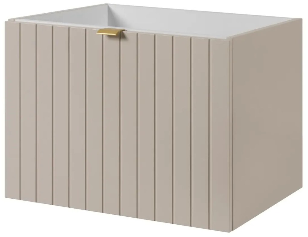 Szafka pod umywalkę HARMO 60 cm kaszmir półmat KROFAM