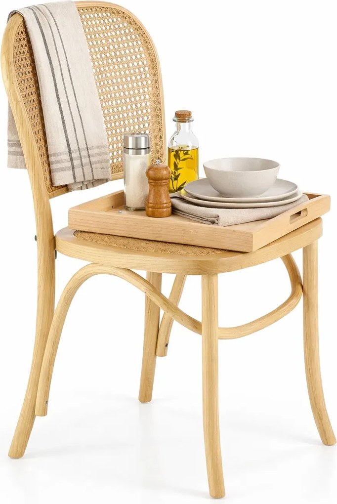Rattanowe krzesło do jadalni boho R6-Z88