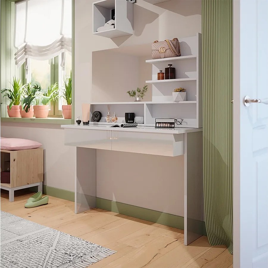 Stół madalizacyjny biały 120x40x83.5 azur