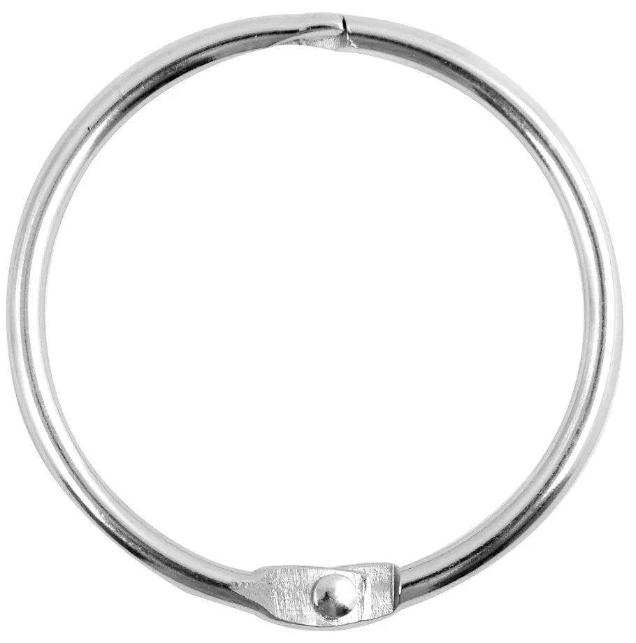 Kółka do zasłony prysznicowej w kolorze matowego srebra zestaw 12 szt. Ringo Small – Spirella