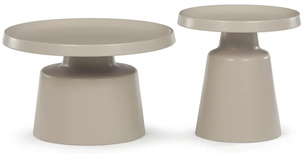 Zestaw stolików konferencyjnych F4114 CSM, beżowy,2 szt.