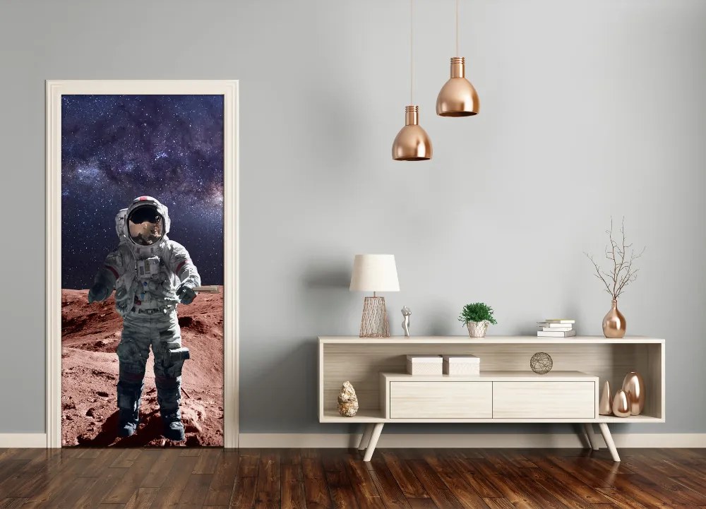 Fototapeta samoprzylepna na drzwi Astronauta