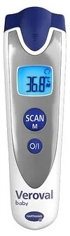 Hartmann Veroval bezdotykový teploměr Baby,srebrny