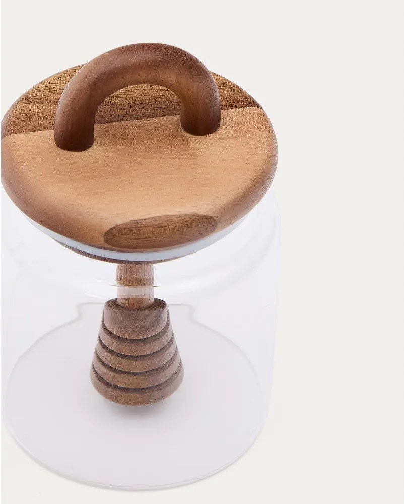 Szklany pojemnik na miód Nukha – Kave Home