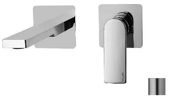 Paffoni - Bateria umywalkowa do montażu podtynkowego TANGO stal nierdzewna