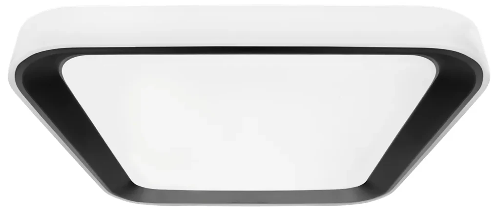 Plafon QUADRO BLACK 66W, kwadrat czarny