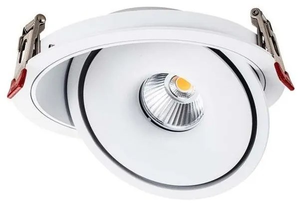 LED Oprawa wpuszczana punktowa LED/28W/230V 3000/4000/6400K śr. 20 cm biały