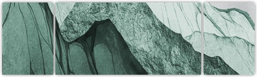 Obraz - Emerald Mountains N⁰2 (170x50 cm)