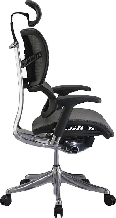 Fotel ergonomiczny z siatki ErgoFly Fly, zgodny z normą BHP