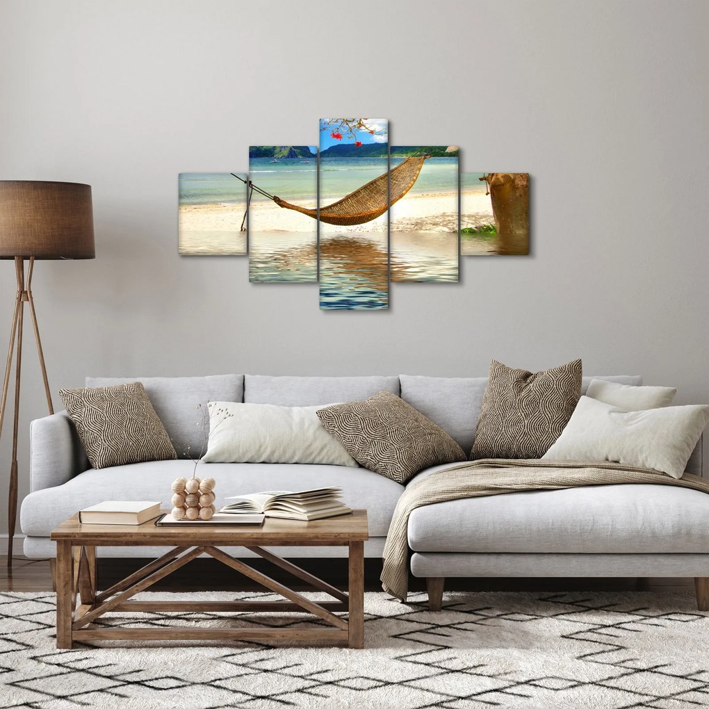 Obraz - Relaks na plaży (125x70 cm)