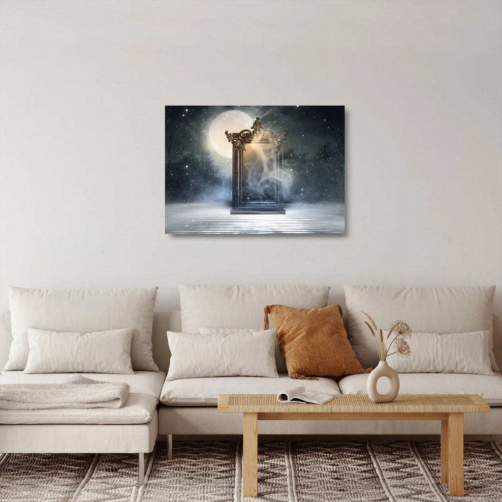 Obraz na szkle - Magiczne lustro (70x50 cm)
