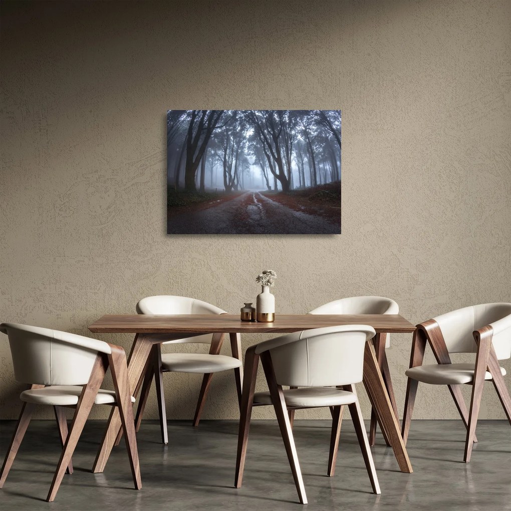 Obraz na szkle - W deszczowy dzień (70x50 cm)