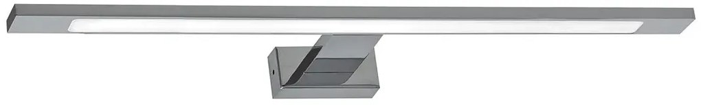 Kinkiet łazienkowy srebrny 12W 60x11,5x4 cm N014 F1-E00